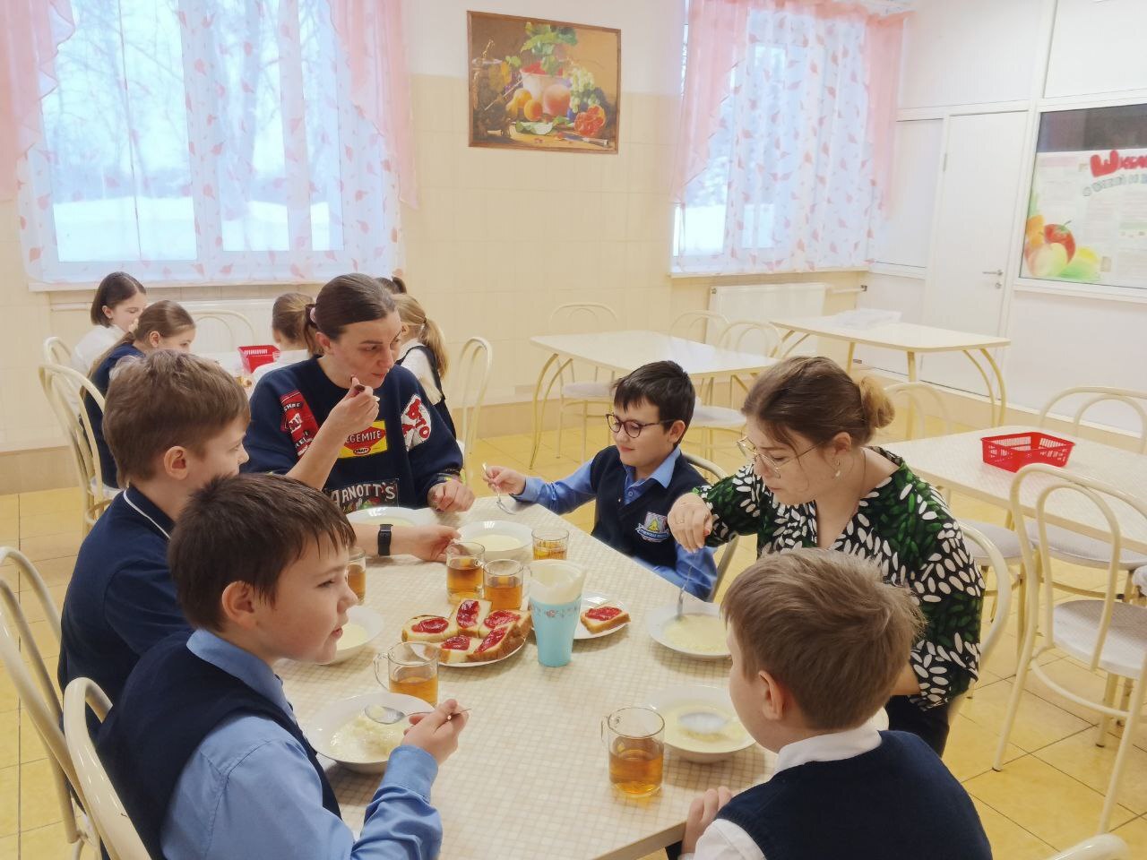 Обеденный зал.